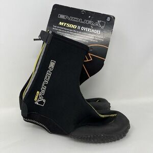 Endura MT500 II Overshoes Cycling Booties Mountain Bike Cleats Black Size S NWT